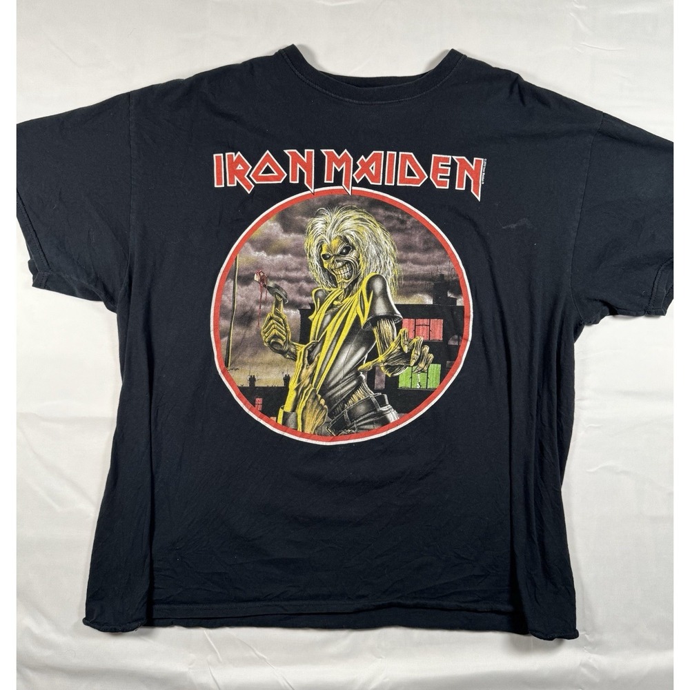 Iron Maiden Eddie Killers Heavy Metal Band T-Shirt Black Mens XL 2019 Pre-owned